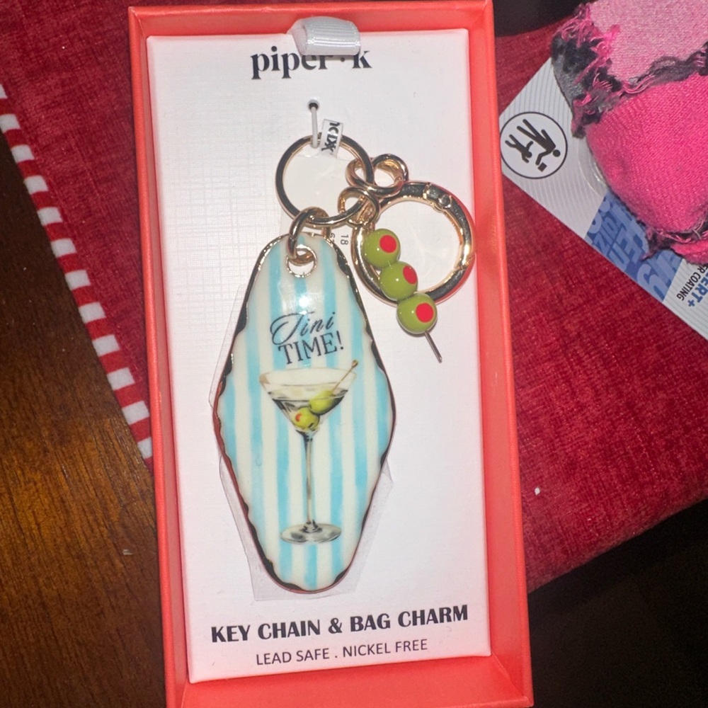 Piper K “Toni-time” Keychain
